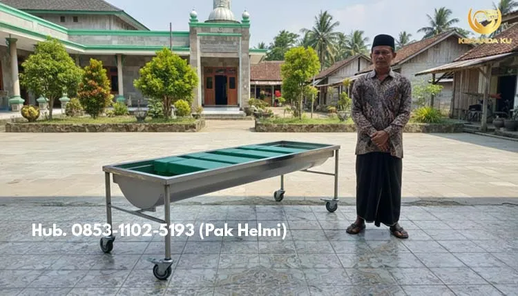 Alat Untuk Memandikan Jenazah Sudirman