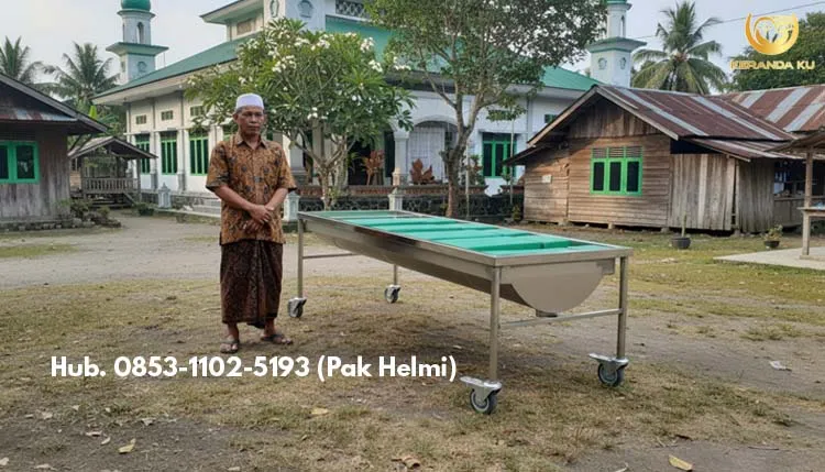 Tempat Memandikan Jenazah Karet