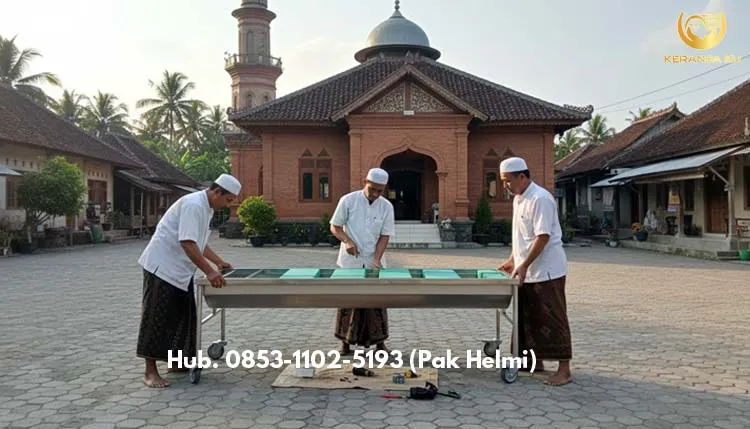 Meja Pemulasaraan Jenazah Cilandak