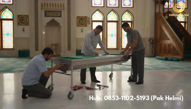Tempat Pemandian Jenazah Stainless Cilandak