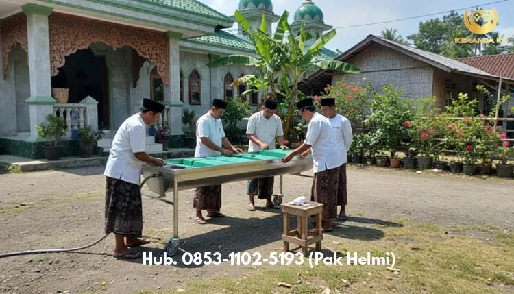 Alat Memandikan Jenazah Sudirman